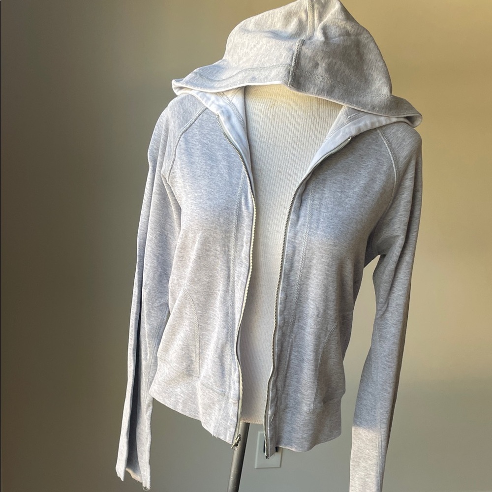 Heather Gray Women's Zip-Up Hoodie